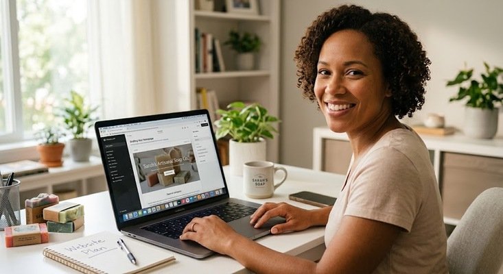 how to create a website for my business